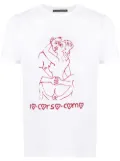 10 CORSO COMO graphic print short-sleeved T-shirt - White