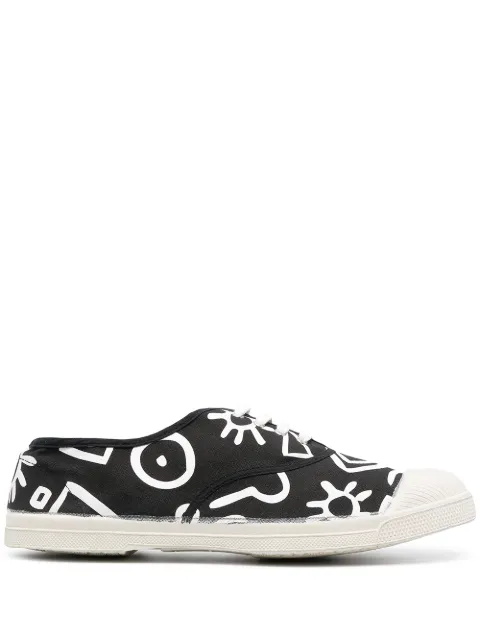 10 CORSO COMO кеды Bensimon с принтом