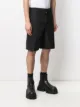 Prada logo patch tailored shorts