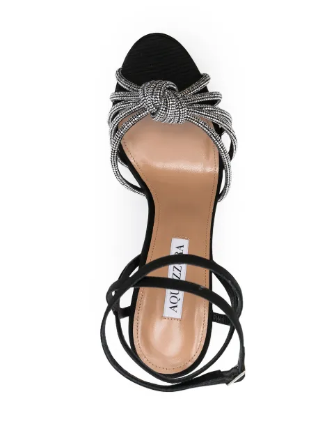 Shop Aquazzura Celeste 120mm platform sandals with Express Delivery ...