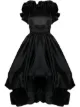 Image 1 of Zuhair Murad high low satin gown