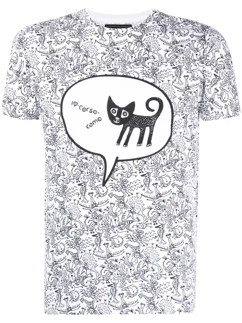 10 CORSO COMO graphic print short-sleeved T-shirt