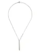 MM6 Maison Margiela logo-pendant necklace