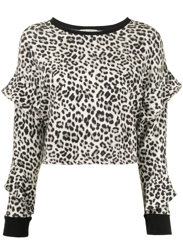 alice and olivia cheetah sweater