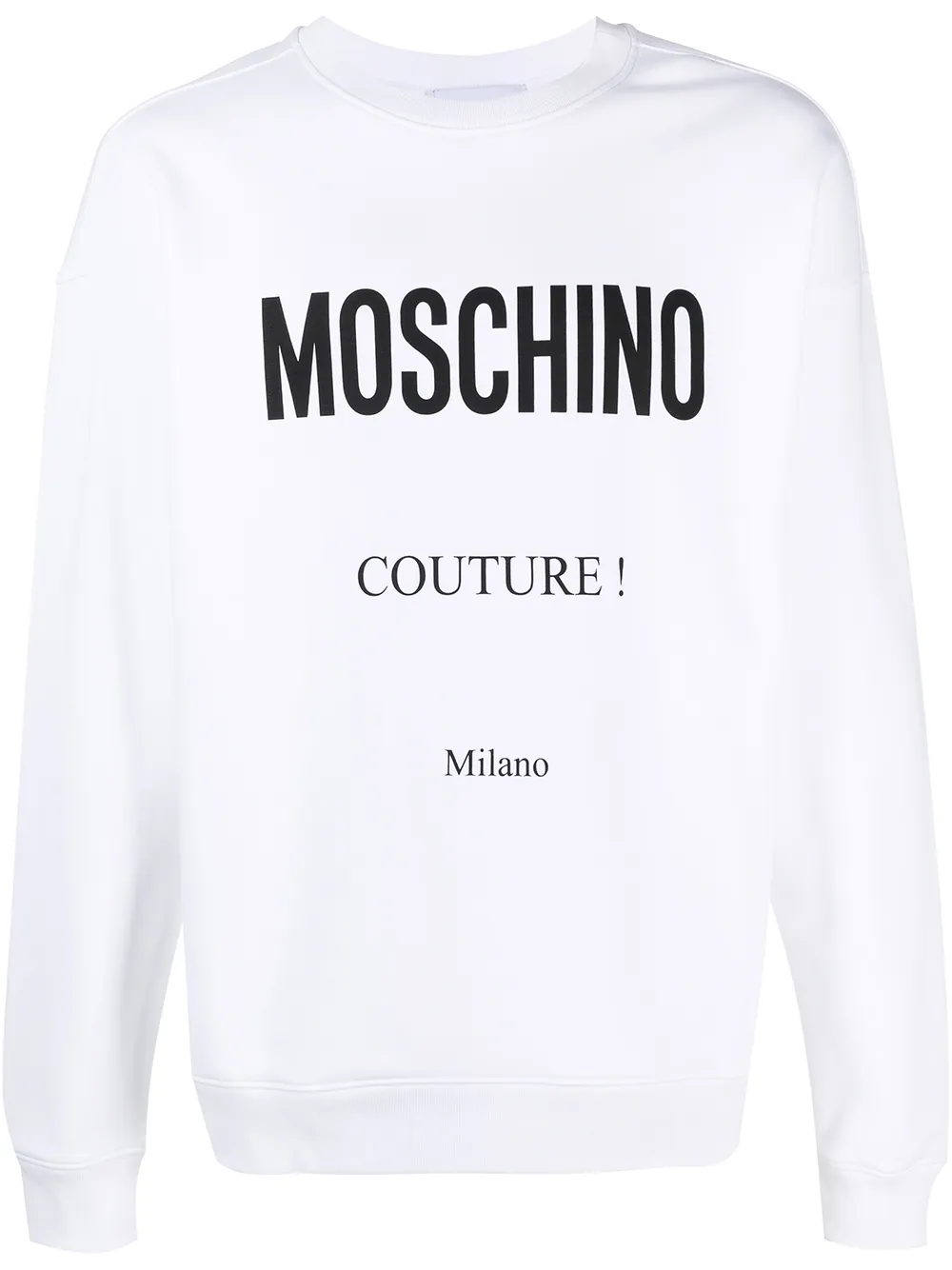 фото Moschino толстовка с логотипом