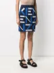 Kenzo falda de punto con logo