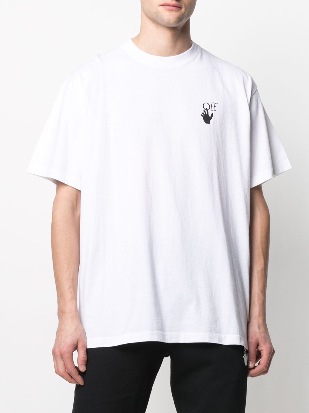 Off-White Marker Signature Cross T-shirt - Farfetch