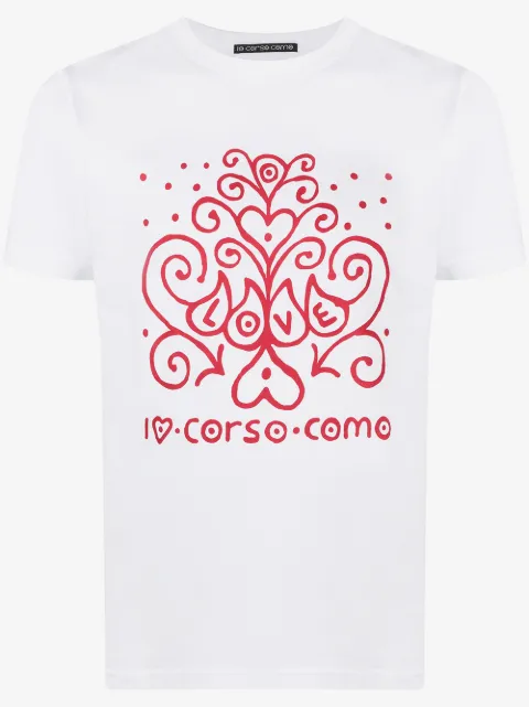10 CORSO COMO t-shirt à logo imprimé