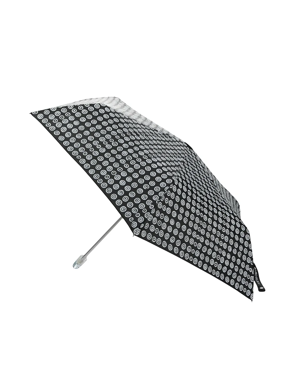 10 Corso Como Small Transparent-handle Umbrella In Black