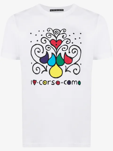 10 CORSO COMO t-shirt à imprimé graphique