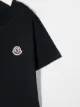 Moncler Enfant logo patch T-shirt