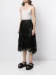 Antonio Marras floral sequin a-line skirt