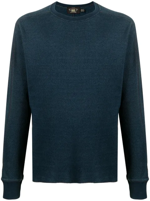 Ralph Lauren RRL CTN IND YD JACQUARD-CREWNECK-LONG SLEEVE-KNIT