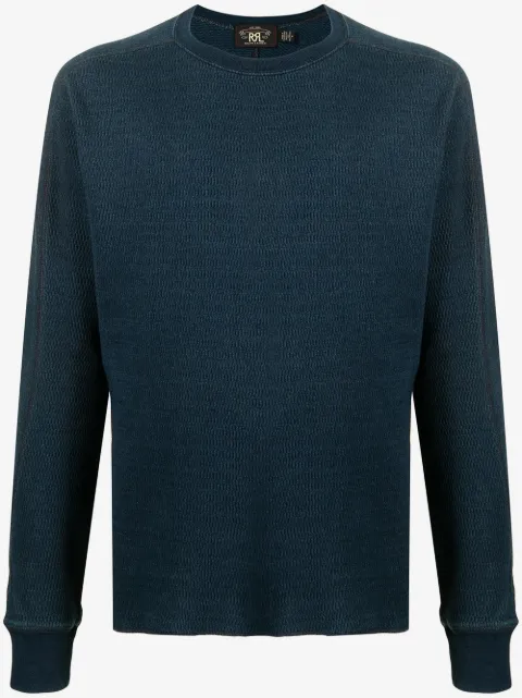 Ralph Lauren RRL CTN IND YD JACQUARD-CREWNECK-LONG SLEEVE-KNIT