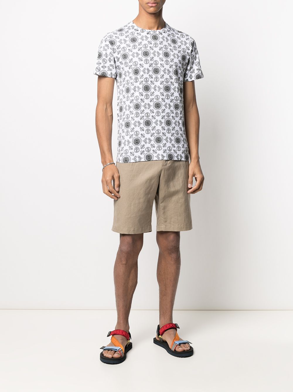 Shop 10 Corso Como Graphic Print Short-sleeved T-shirt In White