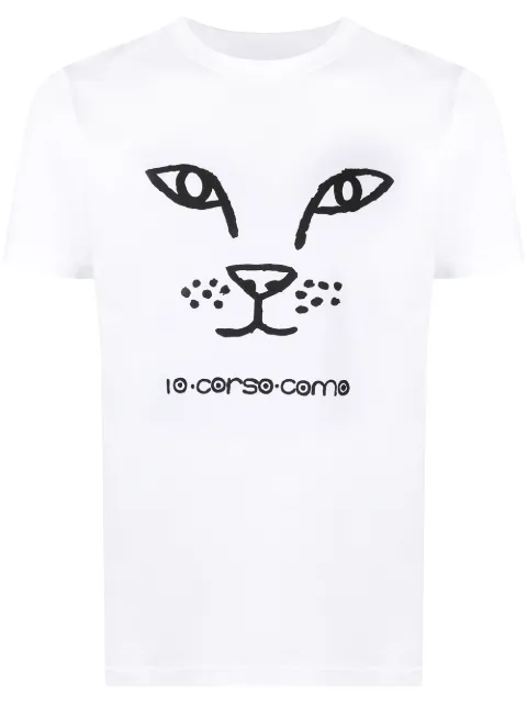 10 CORSO COMO graphic print short-sleeved T-shirt