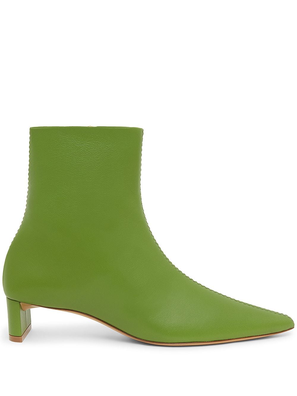 MANSUR GAVRIEL POINTED TOE ANKLE BOOTS