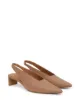 Image 2 of Mansur Gavriel pointed toe slingback pumps