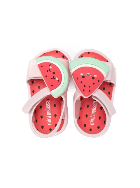 watermelon jelly shoes