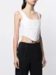 Dion Lee sheer jersey corset