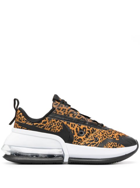 nike air max up trainers chutney black white animal