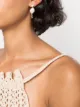 الصورة 2 من Bottega Veneta أقراط متدلية مزينة بخرز