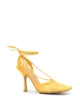 Image 2 of Bottega Veneta wrap-tie mesh pumps