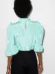 Batsheva Spring cropped ruffled blosue