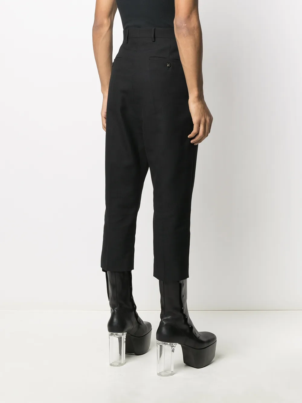 Rick Owens Bela Astaires Cropped Trousers - Farfetch