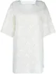 Image 1 of See by Chloé embroidered short-sleeved mini dress