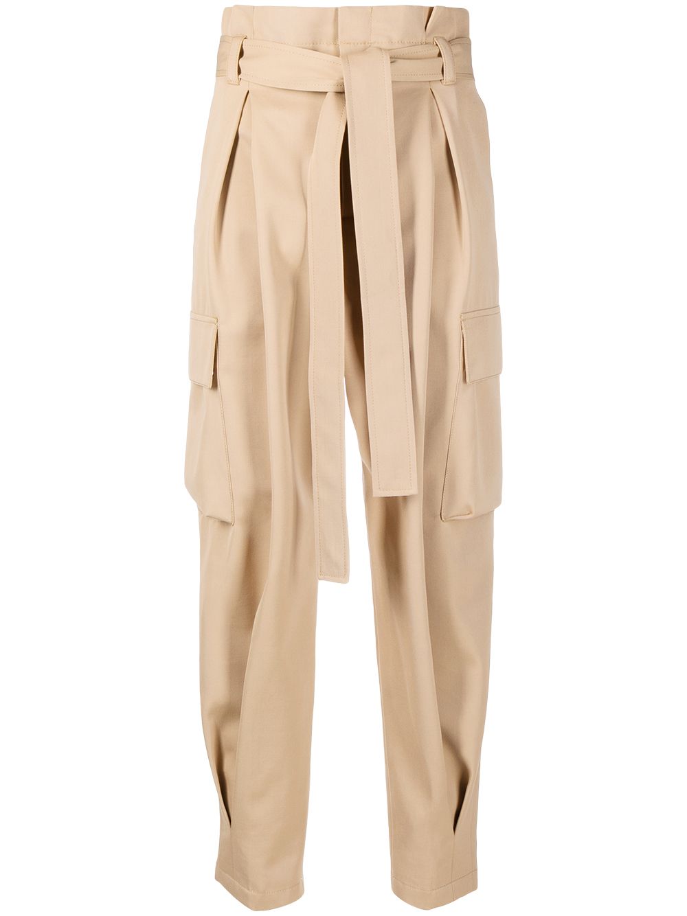 фото Red valentino tie-waist cargo trousers