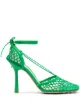 Image 1 of Bottega Veneta wrap-tie mesh pumps