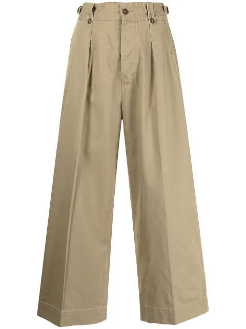 Ralph Lauren RRL wide-leg cropped trousers