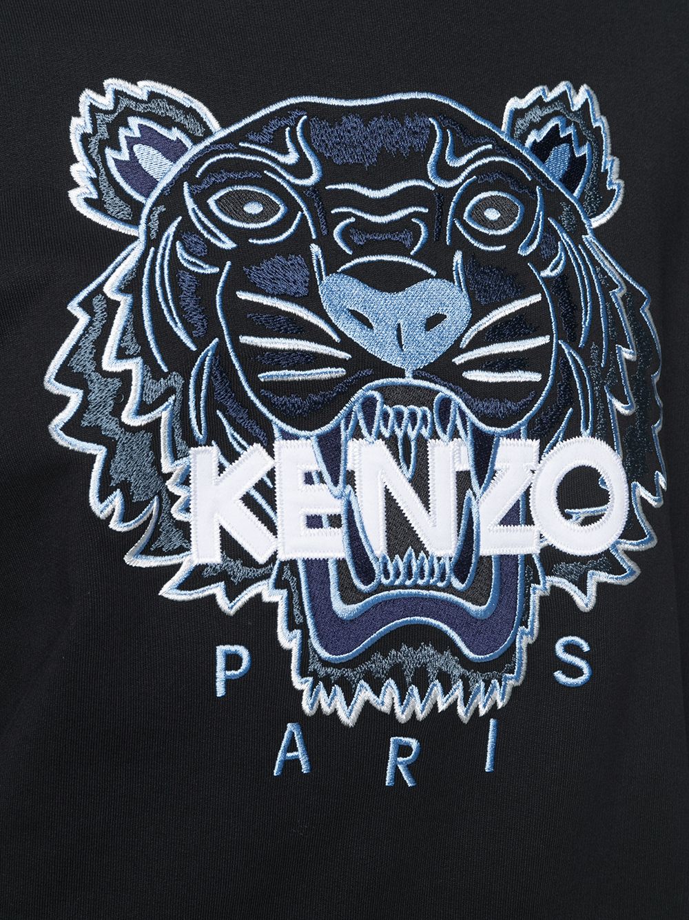 фото Kenzo платье-джемпер с принтом tiger