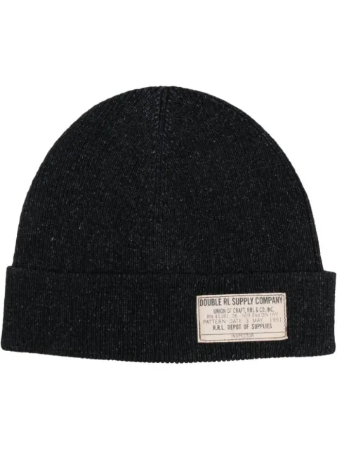 Ralph Lauren RRL Watch logo patch beanie