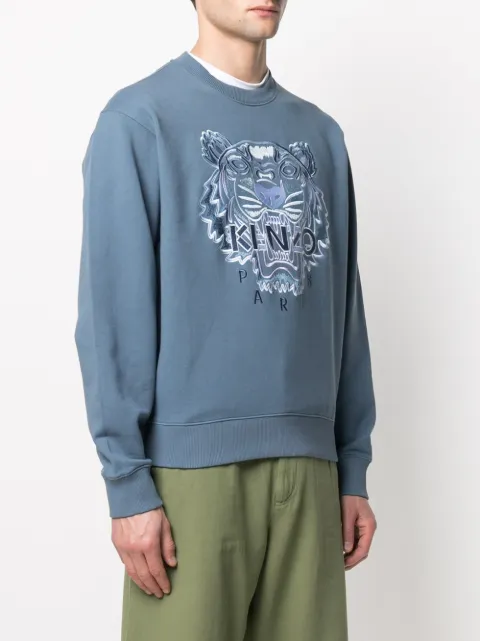 Kenzo Tiger Motif Sweatshirt - Farfetch