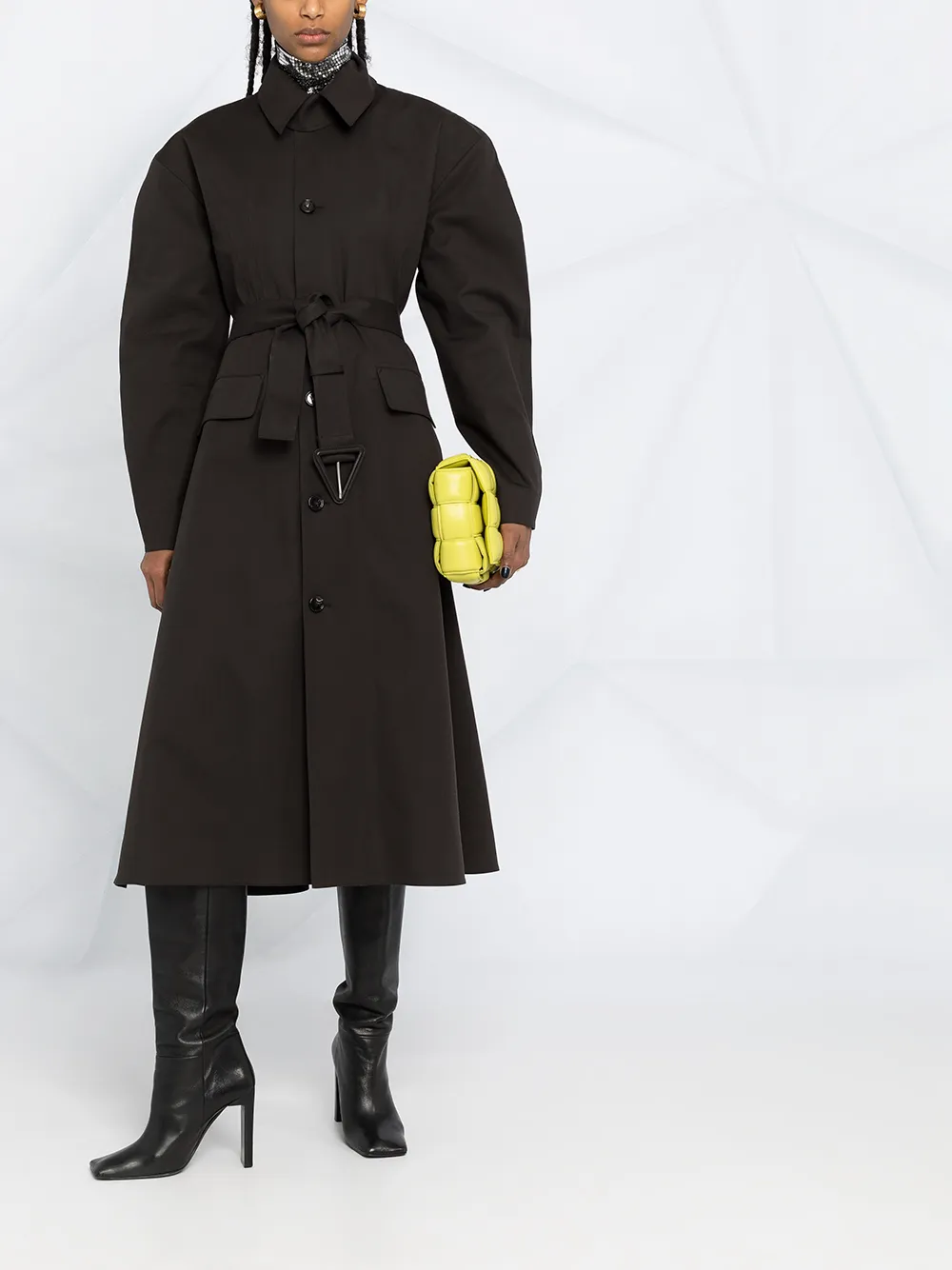Image 2 of Bottega Veneta mid-length coat