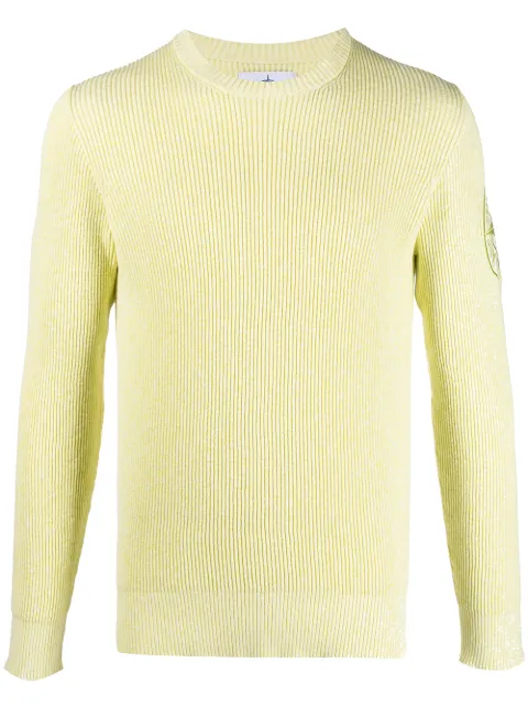 stone island ribbed roll neck jumper