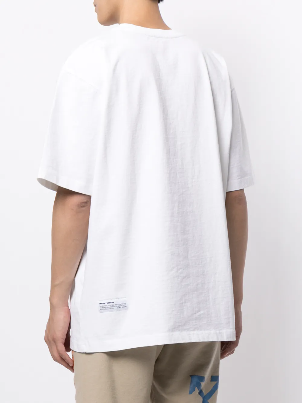 фото Heron preston футболка с принтом
