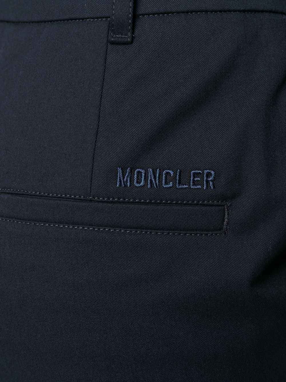 фото Moncler укороченные брюки