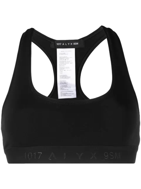 1017 ALYX 9SM logo band cotton bra