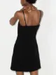 GIA STUDIOS overlap long camisole top
