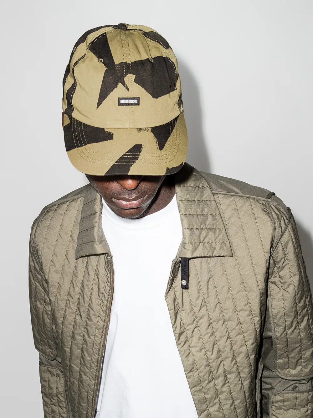 Image 2 of Neighborhood graphic print baseball cap