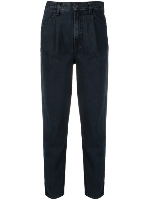 J Brand Pleat Front Peg Jeans - Farfetch
