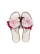 Monnalisa TEEN flower-appliqué slides