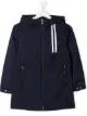 Image 1 of Moncler Enfant stripe-detail coat