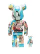 Image 2 of Medicom Toy Be@rbrick Basquiat toy set