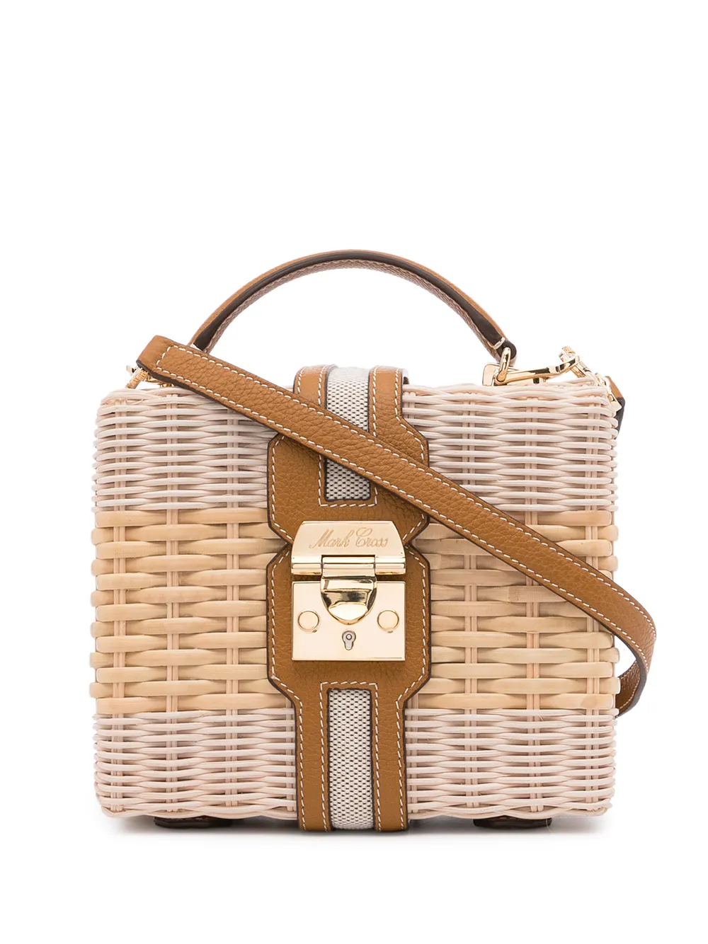 Mark cross deals wicker bag