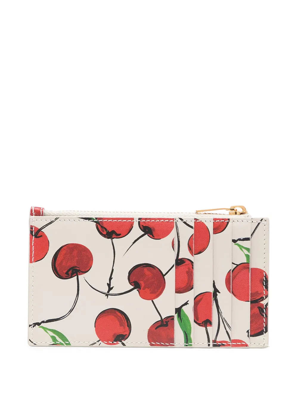 Ysl cherry card holder sales