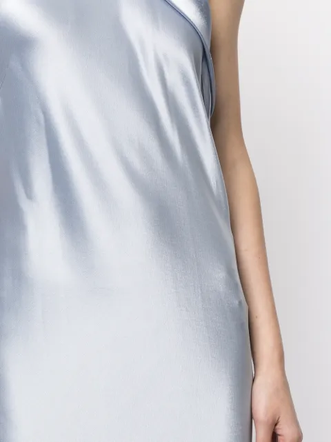 galvan halter neck gown